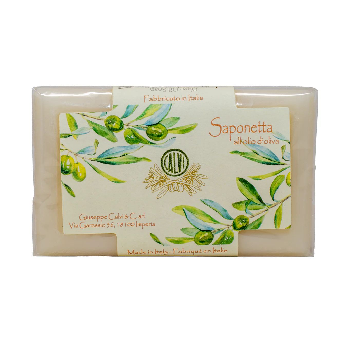 Calvi Saponetta Olive Oil Soap Bar 150g