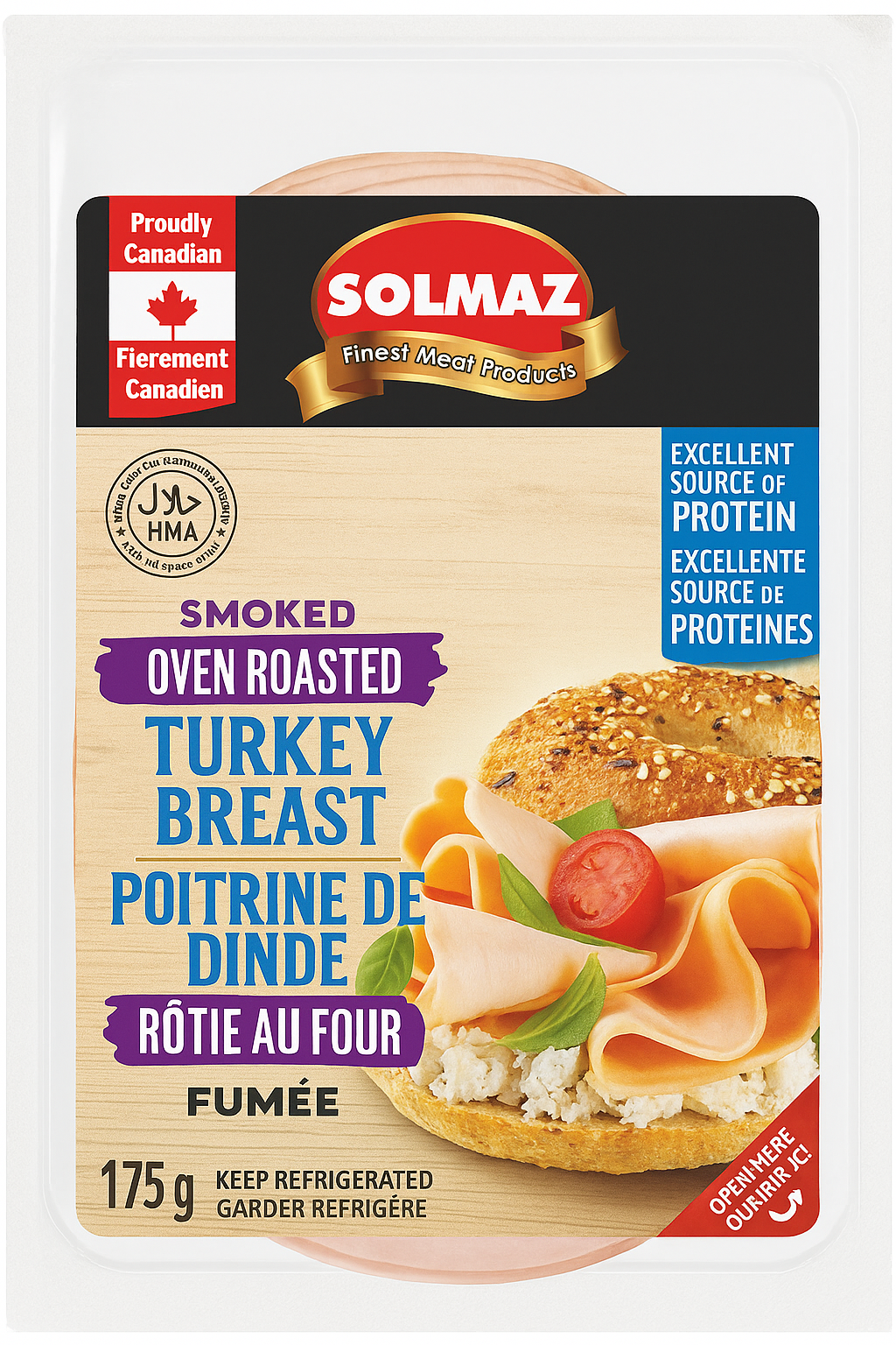 Seasoned Turkey Breakfast Slices 175g