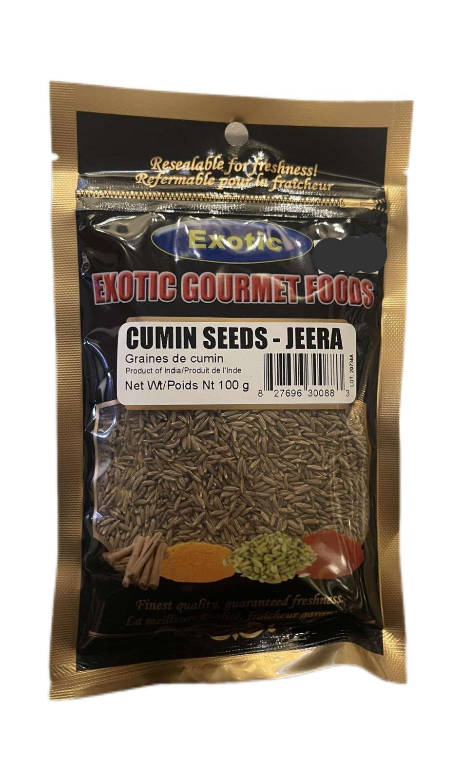 Exotic Cumin Seeds - Jeera 100g