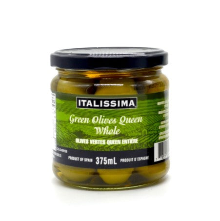 ITALISSIMA Green Olives Queen Whole 375mL