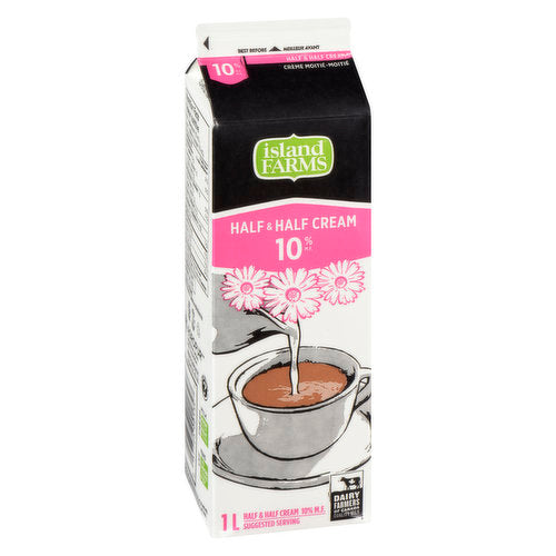 Half & Half 10% Coffee Cream 1 L
