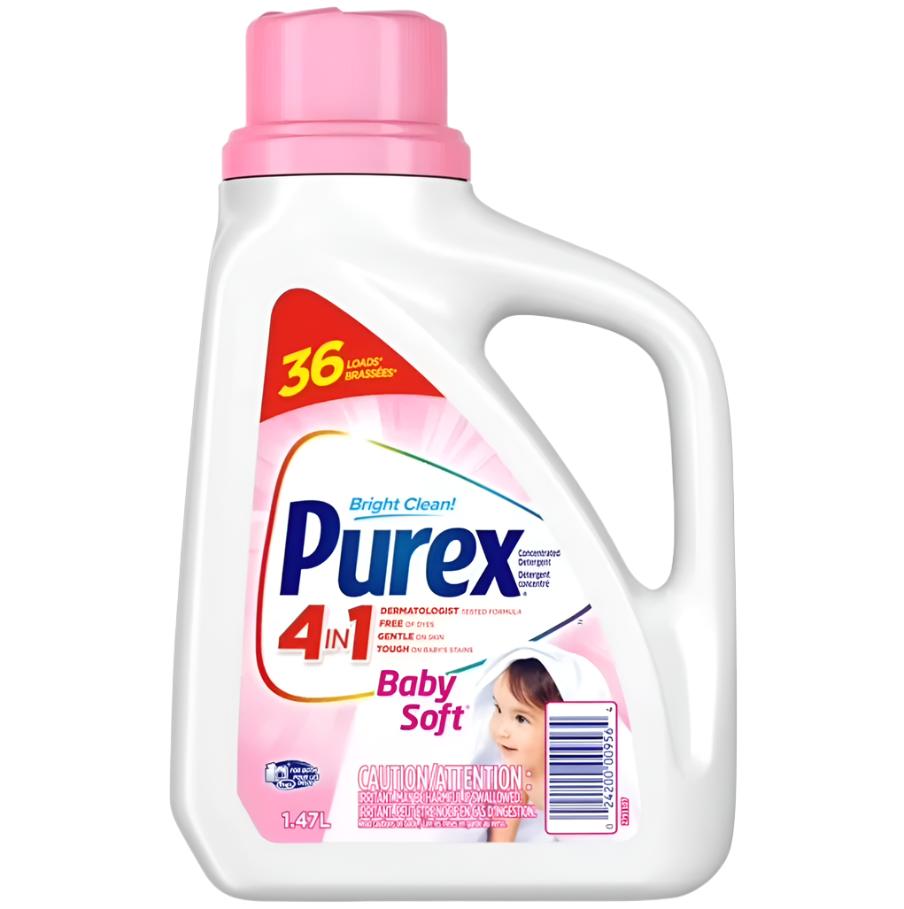 Purex Detergent Baby Soft 36 Loads - 1.47L