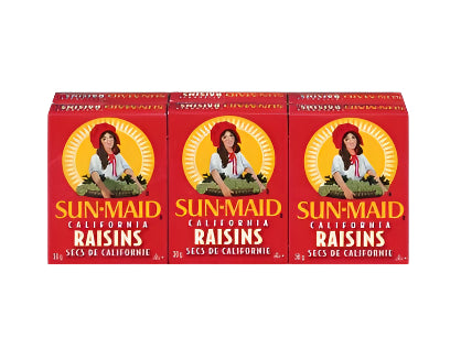 Sun Maid California Raisins 180g (6 x 30g)