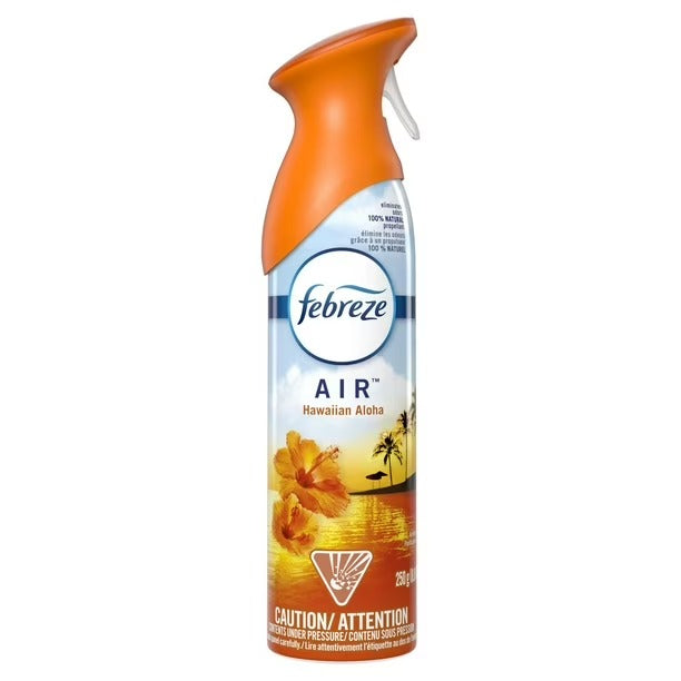 Febreze Odor-Eliminating Air Freshener, Hawaiian Aloha, 1 Count, 250 g