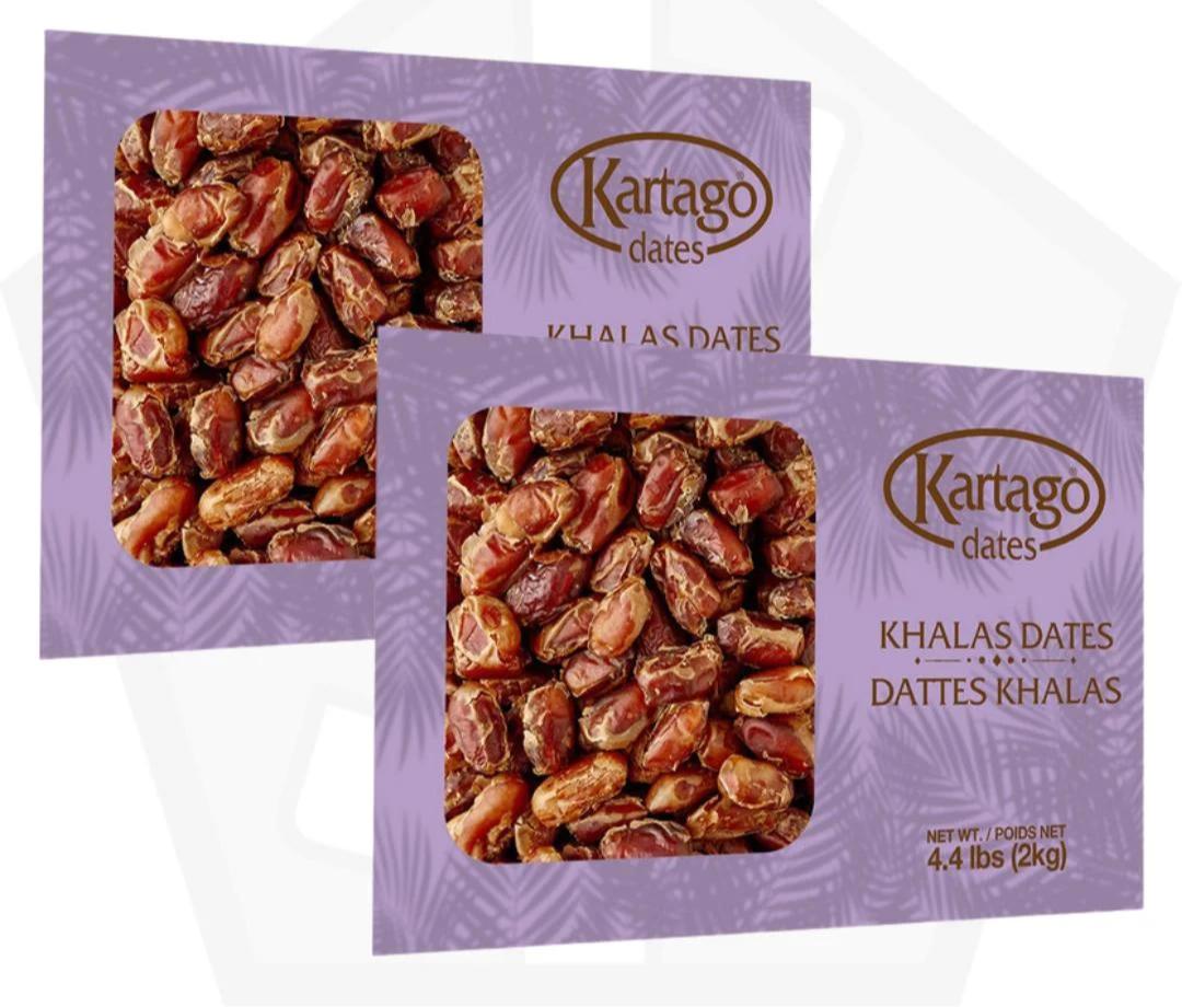 Kartago Khalas Dates - 4.4lbs (2kg)