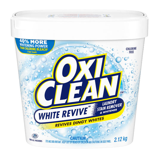 Laundry Stain Remover Powder, OxiClean White Revive 2.12kg