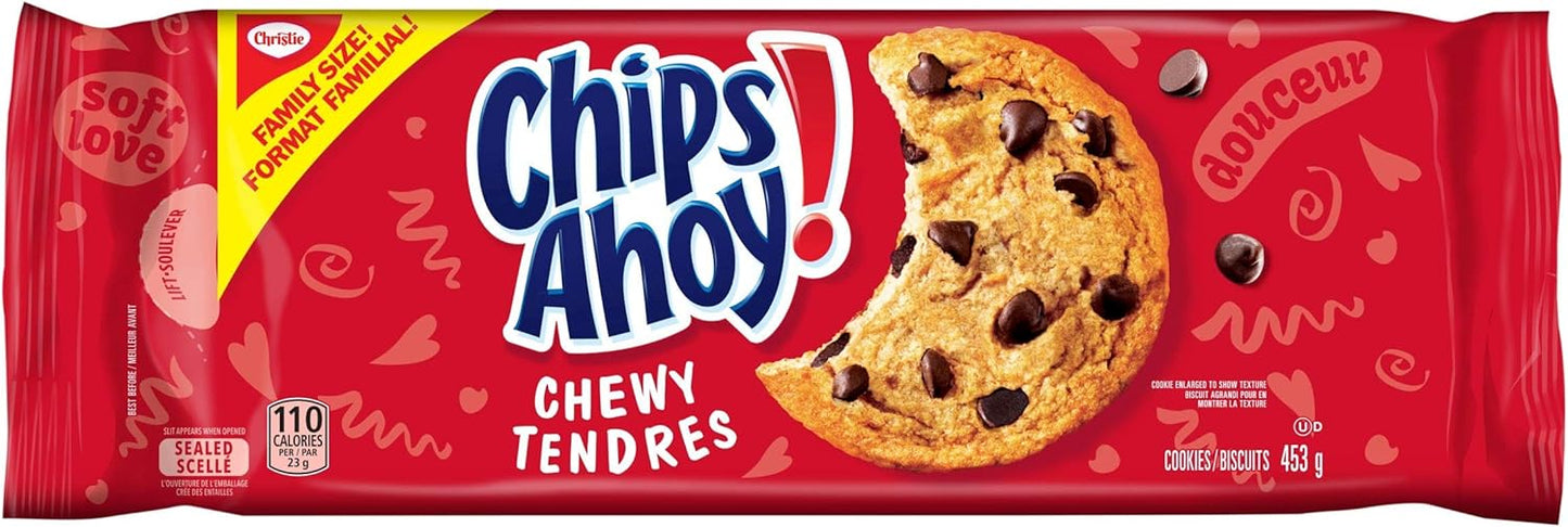 Chips Ahoy! Chewy Chocolate Chip Cookies, Family Size, 453 g