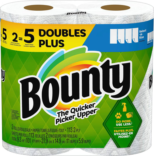 Bounty Select-A-Size Paper Towels, White