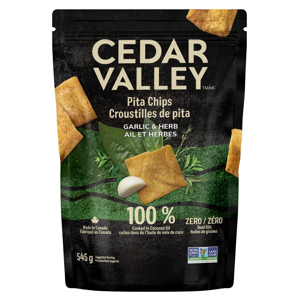 Cedar Valley Sea Salt Pita Chips, 760g
