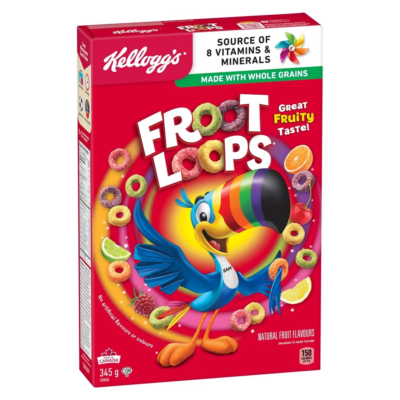 Kellogg's Froot Loops Cereal 345g