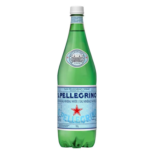 San Pellegrino Sparkling Carbonated Mineral Water 1L