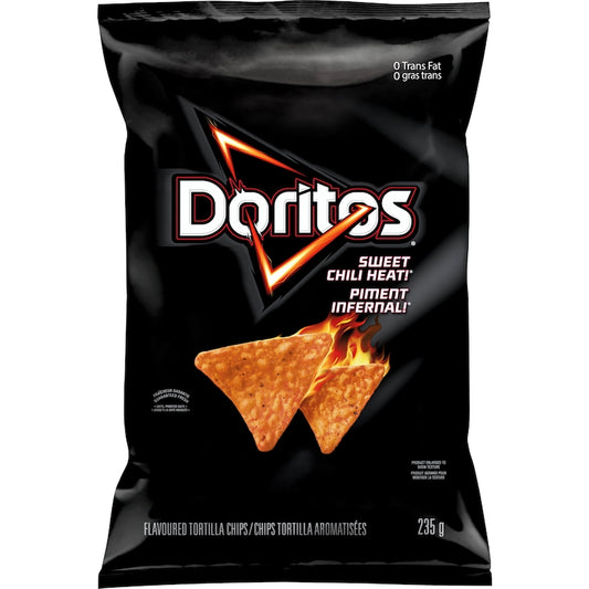 Doritos Sweet Chili Heat! flavoured tortilla chips - 235 g