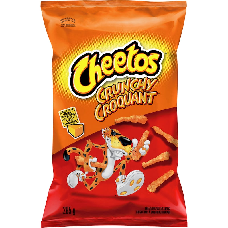 Cheetos Crunchy Cheese Flavoured Snacks - 285g