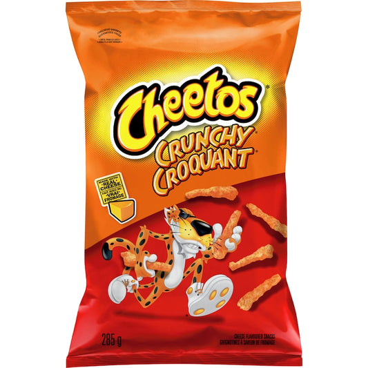 Cheetos Crunchy Cheese Flavoured Snacks - 285g