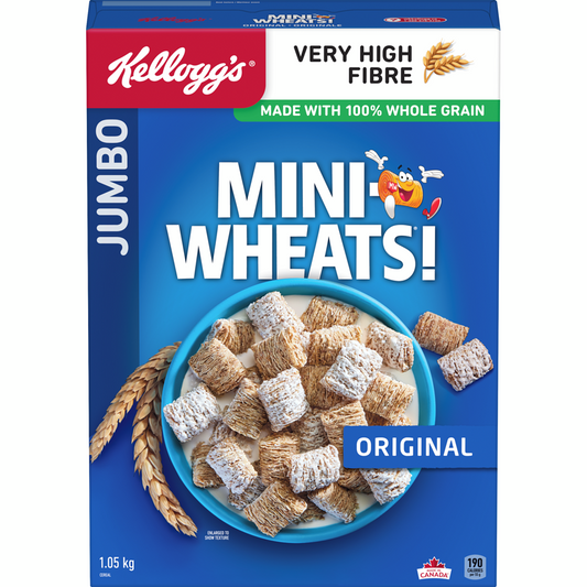 Mini Wheats Cereal Original Jumbo