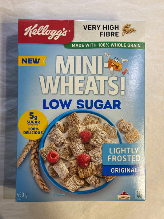 Mini-Wheats Cereal - Lightly Frosted 450g