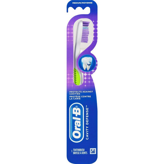 Oral-B Cavity Defense Toothbrush, Soft