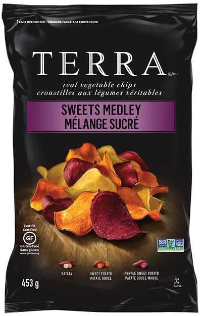 Terra Real Vegetable Chips, Sweets Medley, 453 g