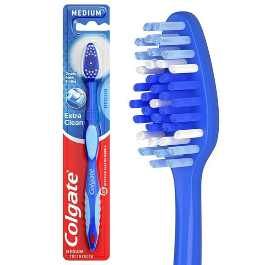Colgate Extra Clean Full Head Toothbrush, Medium