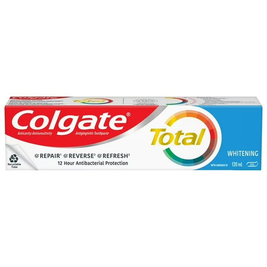 Colgate Total Whitening Toothpaste Gel - 120g