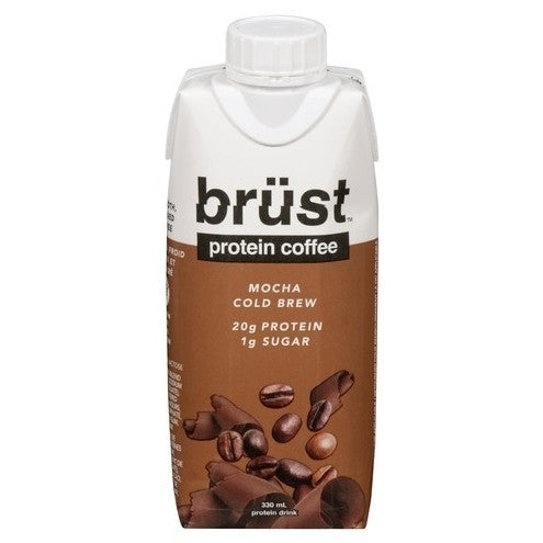 Brust Protein Coffee - Mocha Cold Brew 330mL