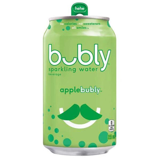 Bubly Sparkling Water Apple 355 mL