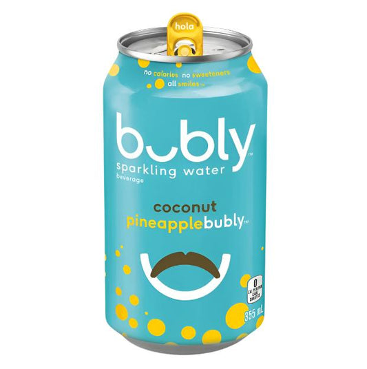 Bubly Sparkling Water Coconut Pineapple 355 mL