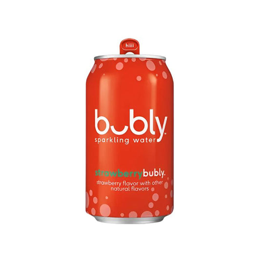 Bubly Sparkling Water Strawberry 355 mL