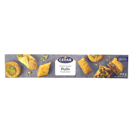 Cedar Phyllo Dough Sheets 454g