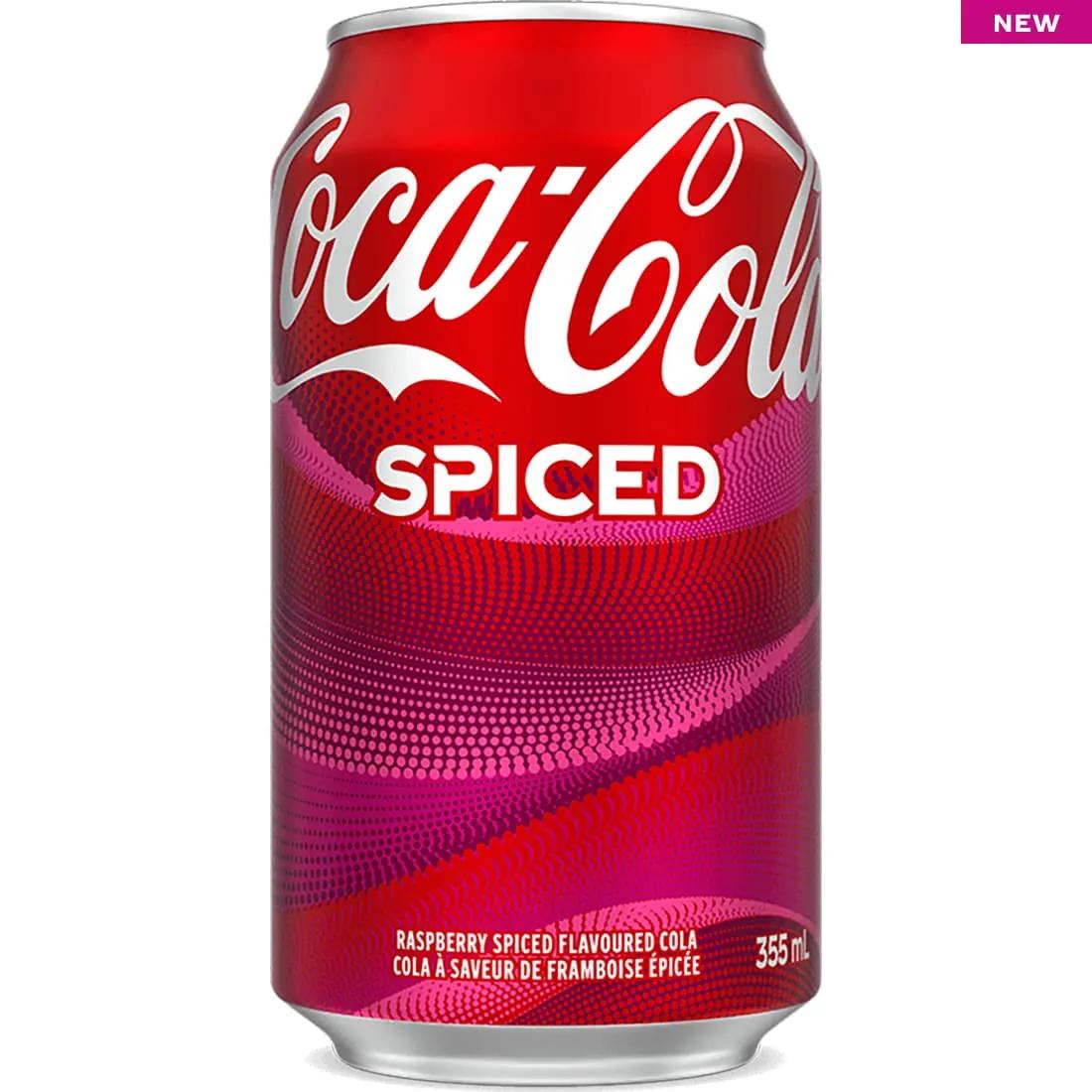 Coca-Cola Raspberry Spiced 355mL