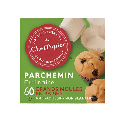 Culinary Parchment 60 Large Baking Cups