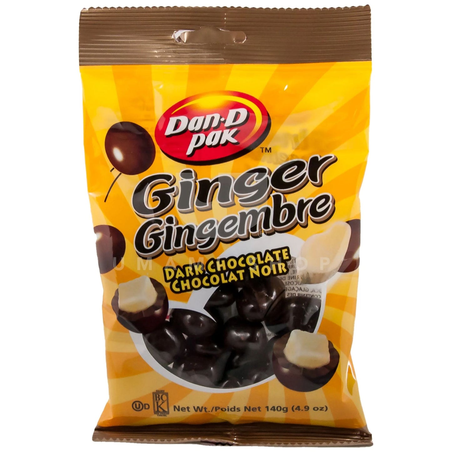 Dan-D Pak Dark Chocolate Ginger 140g
