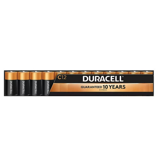 Duracell CopperTop C Batteries 12 Count