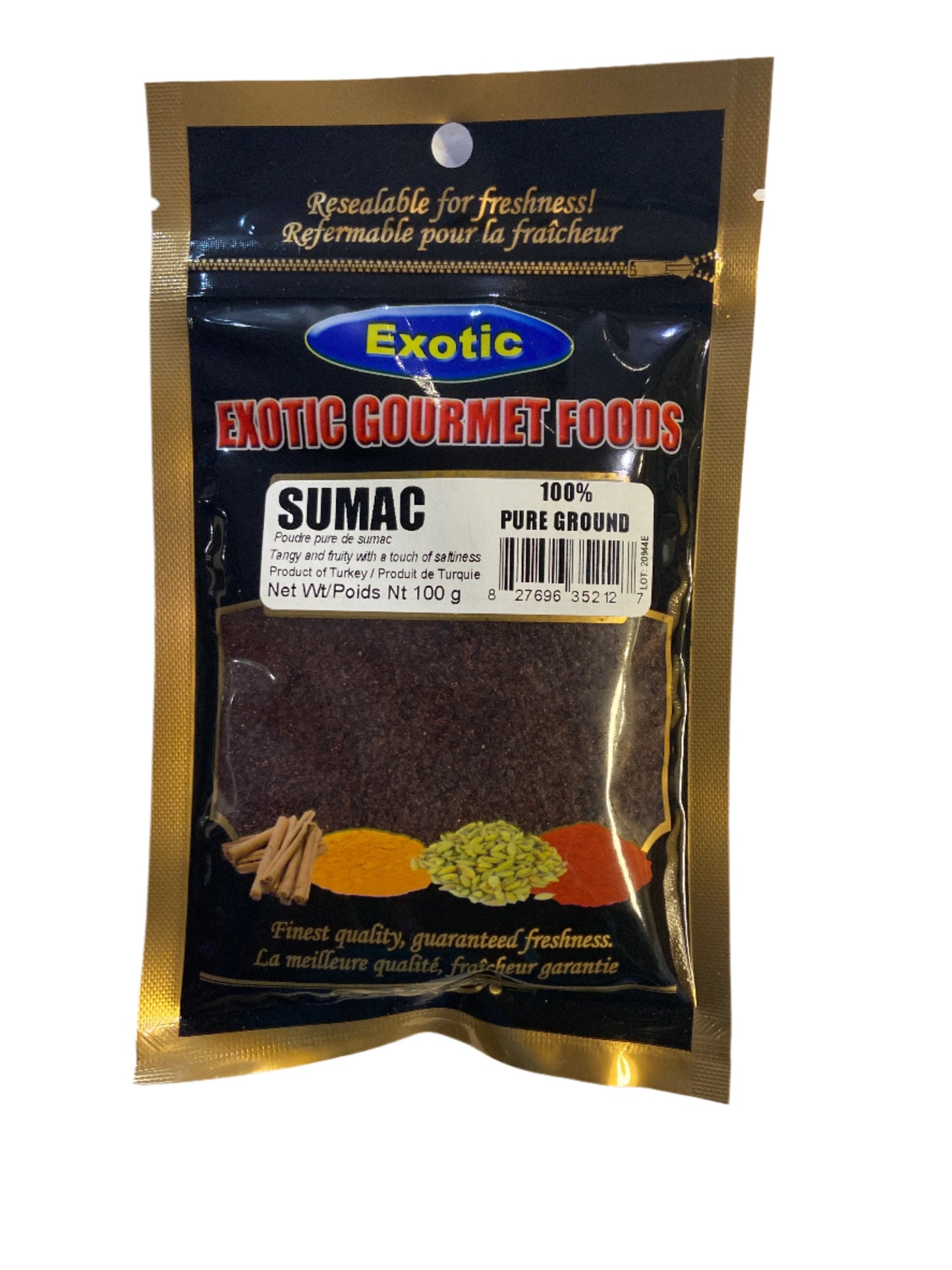 Exotic Sumac 100% Pure Ground