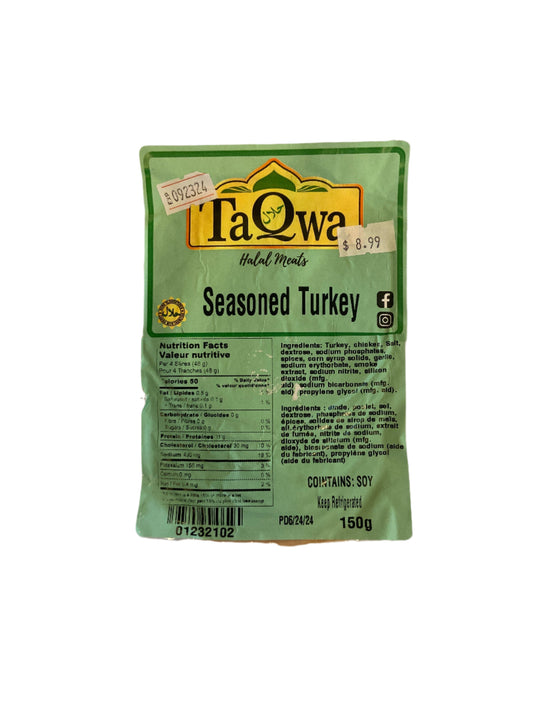 Seasoned Turkey Breakfast Slices 150g