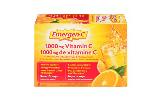Emergen-C Vitamin C 1000mg (30 Sachets)