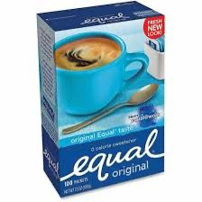 Equal Sweetener Pack of 100 Sachets 100g