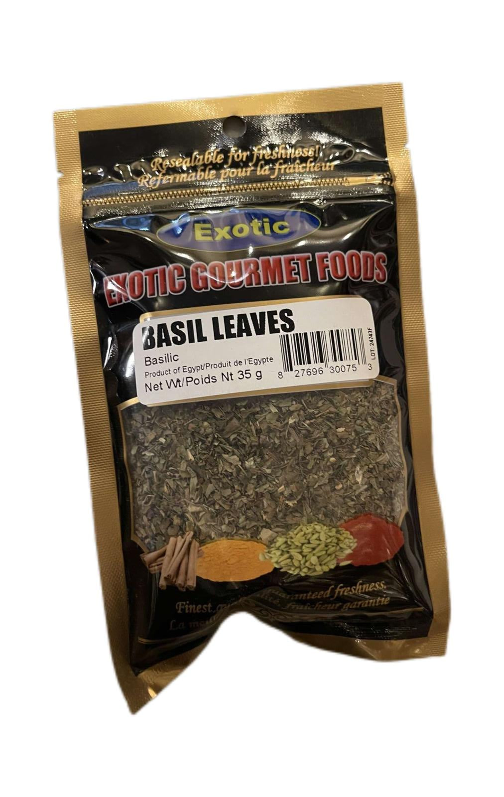 Exotic Basil Leaves 35g