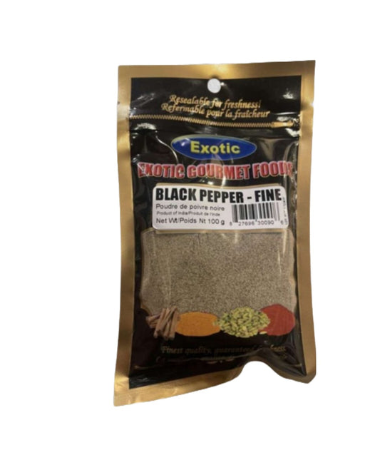 Exotic Black Pepper - Fine 100g