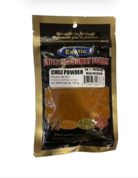 Exotic Chilli Powder 100g (Mild/Medium)