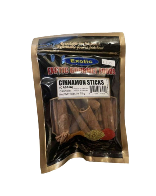 Exotic Cinnamon Sticks 50g (Cassia)