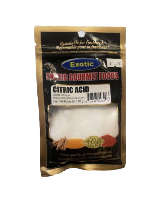 Exotic Citric Acid 100g