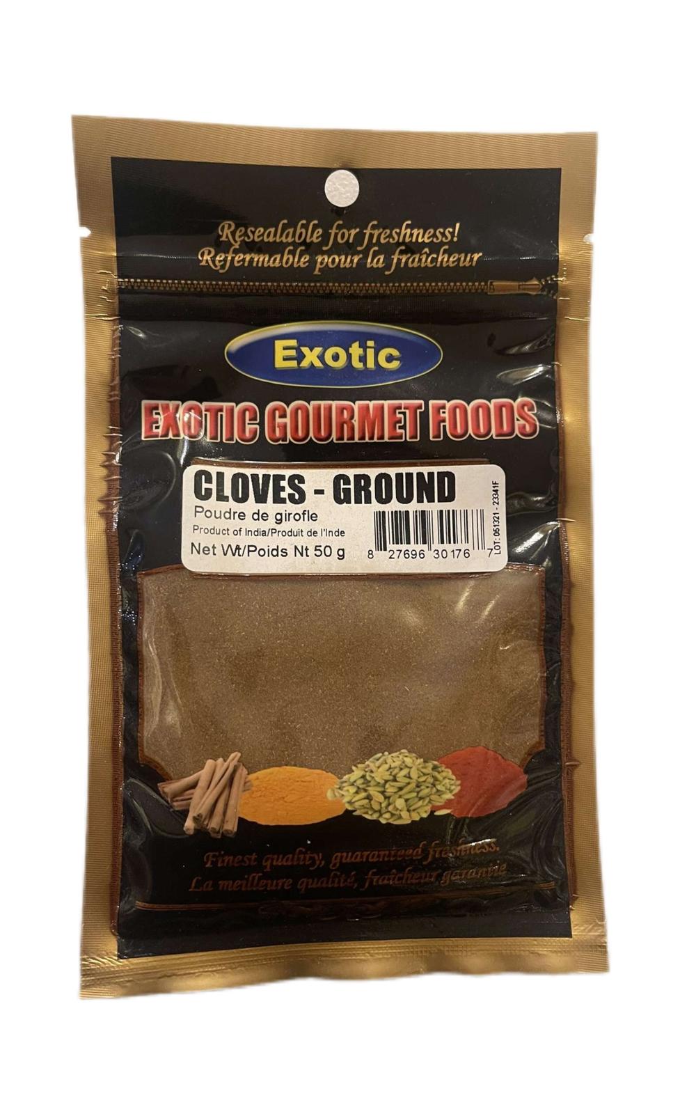 Exotic Cloves - Ground 50g
