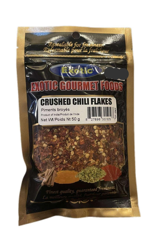 Exotic Crushed Chilli Flakes 50g