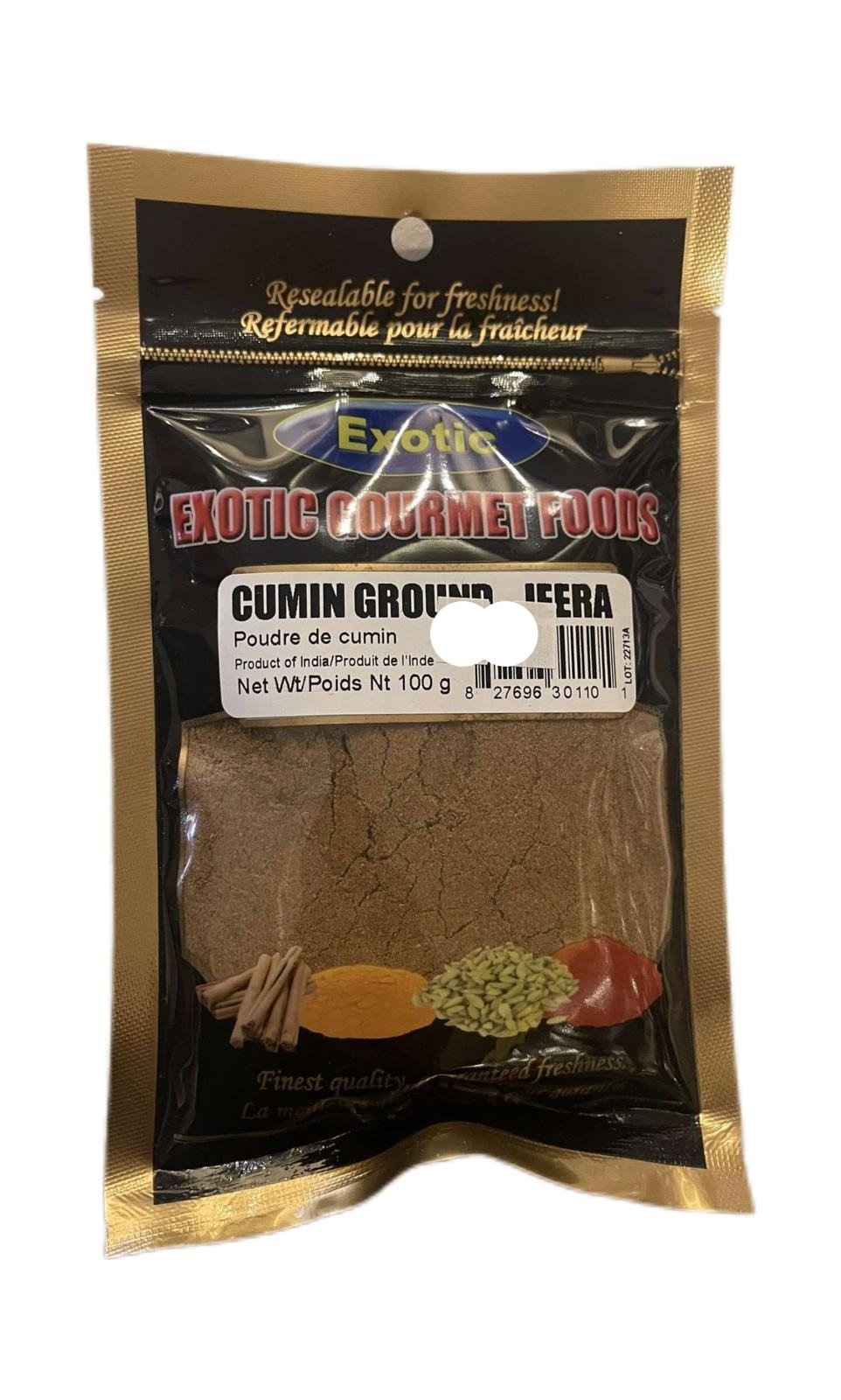 Exotic Cumin Ground - Jeera Powder 100g