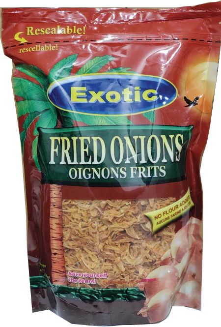 Exotic Fried Onions 400g (Resealable}