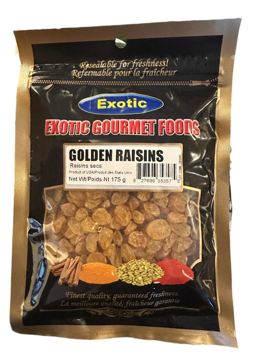 Exotic Golden Raisins 175g