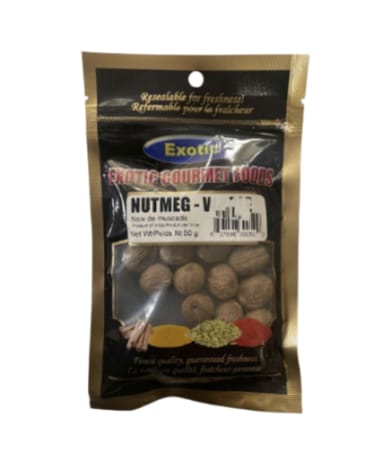 Exotic Nutmeg - Whole 50g