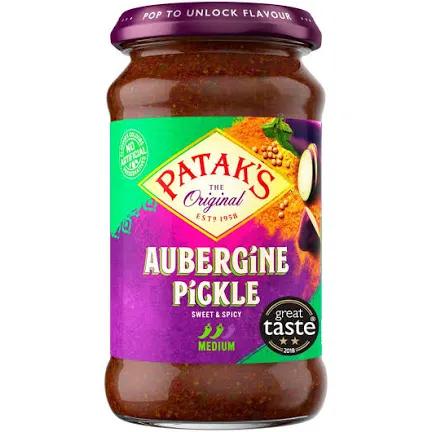 Exotic Patak’s Brinjal Aubergine Pickle 312g
