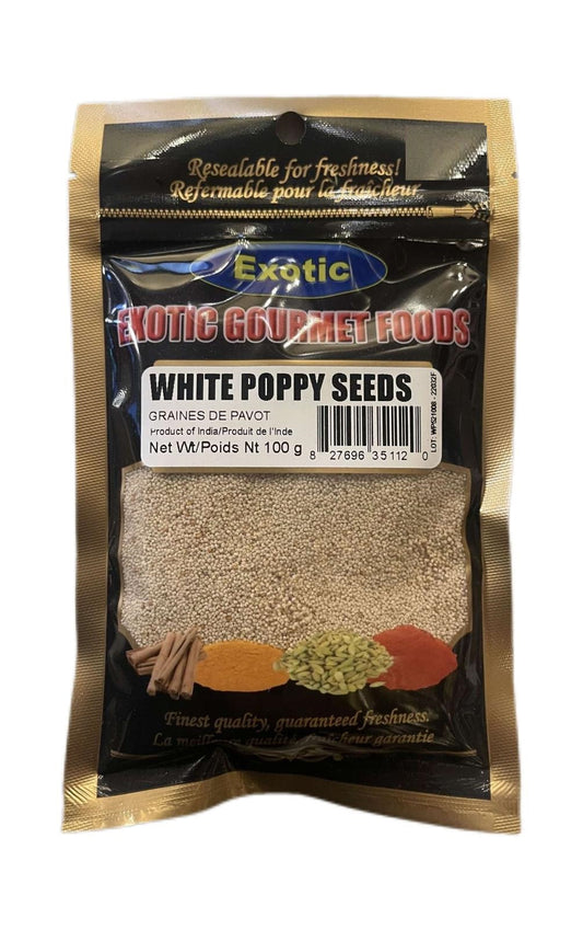 Exotic White Poppy Seeds 100g
